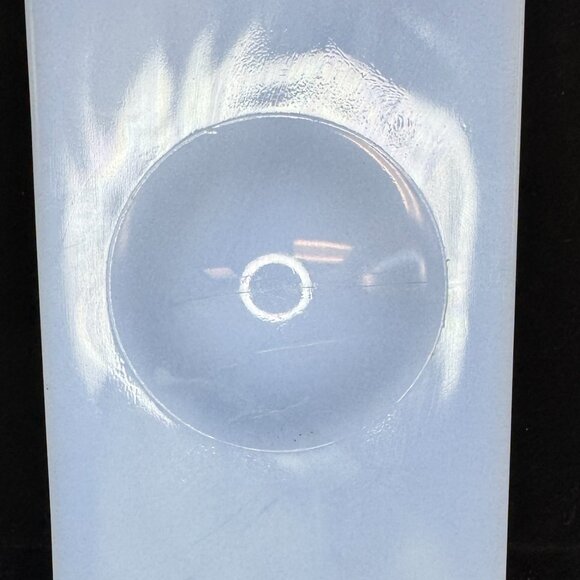 Vtg Jeannette Delphite blue Rectangular Refrigerator Dish With Lid MCM - 1463 - Picture 10 of 14